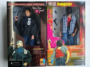 DRAGON 12” NYC Detective CHOW / Gangster DEE Jr. 2 Action Figure Set MIB - Picture 1 of 10