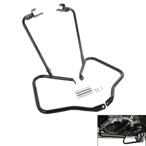 Saddlebag Bracket Guard Crash Bar Fit for Harley Touring Electra Glide 14-later - Picture 1 of 10