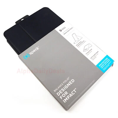 Speck Balance FOLIO Case for Samsung Galaxy Tab A 10.5" Black - Image 1 of 2