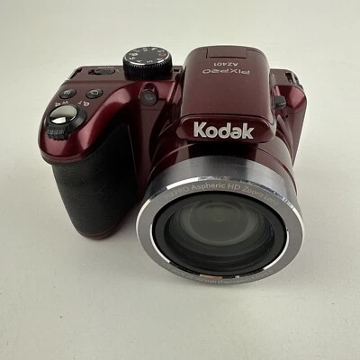 Cámara digital Kodak AZ401RD apuntar y disparar con LCD 3" ROJO | SIN TAPA DE LENTE Foto 1 de 4