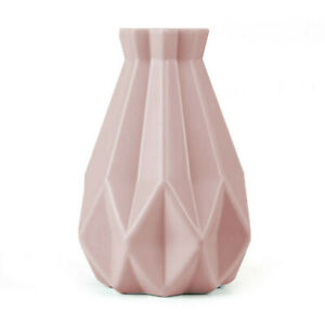 New Origamis Plastic Vase White Imitation Ceramic Flower Pot Flower Basket