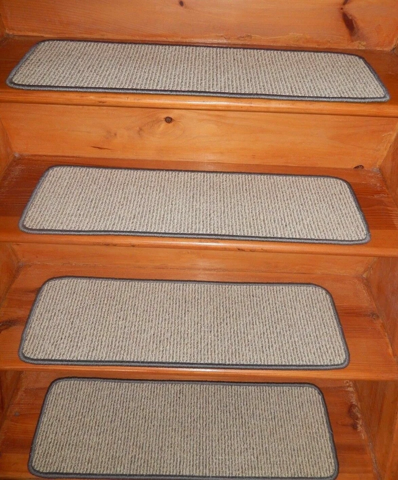 13= Paso 9" x 30" peldaños de escalera tejido lana alfombra escalera escalón. Foto 1 de 4