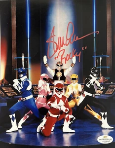 VTG Power Rangers Steve Cardenas Rare Hand Signed Autographed 10x8 Photo FSA COA - Picture 1 of 5