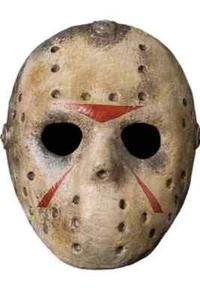 Friday the 13th Jason Voorhees Hockey Mask Foam Halloween Costume Accessory - Picture 1 of 1