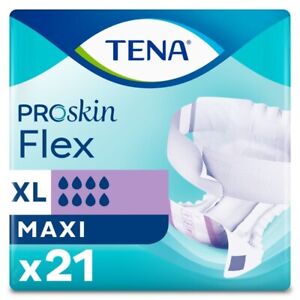 TENA Flex ProSkin Maxi XL Couches adultes à ceinture paquet de 21 ref 725421