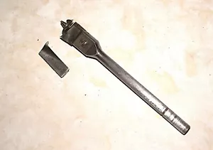 Adjustable expansive auger & 2 bits "Steers Patent" C.E.Jennings NY - Picture 1 of 5