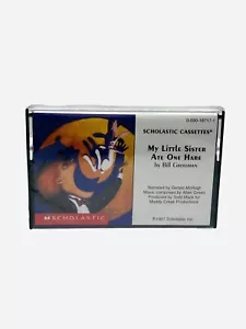 Scholastic New Vintage Cassette My Little Sister Ate One Hare Bill Grossman Edu - Picture 1 of 5