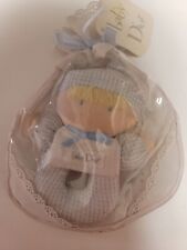 New Vintage Baby Dior Plush Ring Toy Rattle by Eden Toys New York Ny