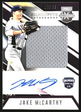 2017 Elite Extra Edition USA Colleg Silhouette Autographs #4 Jake McCarthy/99
