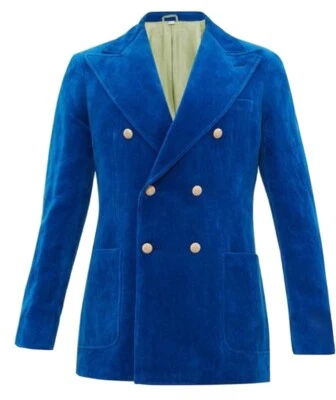 Blazer Gucci Doble Botonadura Terciopelo Foto 1 de 4
