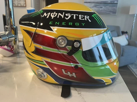 Lewis Hamilton Formula One F1 Full Size 1:1 Scale Replica Helmet 2013 Cover