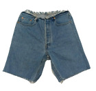 Vintage Levi's Blue Shorts Size UK 28