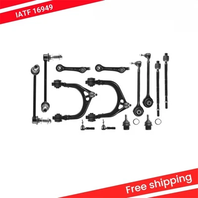 For Dodge Charger Chrysler 300 14X Front Control Arms Tie Rod RWD Suspension Kit Foto 1 de 4