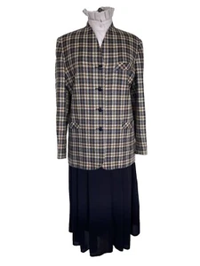 Abito da donna rein piombo taglia 12. Gonna blu tweed blu blu blu navy. Ref 813 - Foto 1 di 7