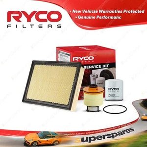 Ryco Oil Air Fuel Filter Service Kit for Toyota Hilux GUN122R GUN125R GUN126R - Picture 1 of 2