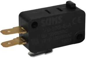 SUNS VS-16G-E-A Miniature Basic 16A Snap Action Plunger Micro Switch V-15G - Picture 1 of 1