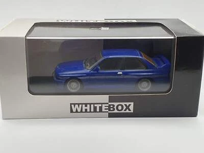 BMW E30 M3 Alpina B6 1988 Whitebox 1/43 Blu - Immagine 1 di 3