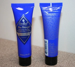 2 x Jack Black Blue Midnight Body & Hair Cleanser Shampoo Men 1oz Travel Size - Picture 1 of 1