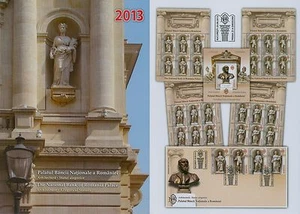 Rumänien 2013 Architektur Figurenschmuck,Mi.6745-48,KB,Block570,571 I,571 II,FDC - Bild 1 von 10