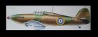 Hawker Hurricane 70" WS RC Zestaw samolotu Laser Cut Balsa Ply Krótki zestaw z planami