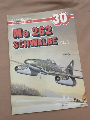 Me 262 Schwalbe Pt 1 - Aircraft Monograph 30 - AJ Press - POLISH TEXT - Image 1 of 4