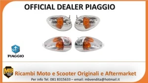 KIT FRECCE PIAGGIO VESPA ET4 125 DX E SX ORIGINALE PIAGGIO ANTER + POST - Imagen 1 de 1