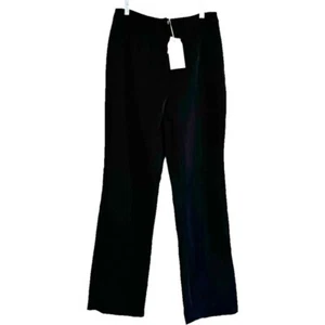NEW MESHKI Allanah Straight Leg Pant Black Color Size M/8  NWT $95 - Picture 1 of 14