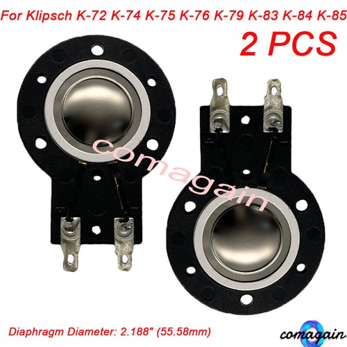 Diaframma Di Ricambio Per Tweeter Klipsch K-79, K-100Ti E D-K100Ti, 8 Ohm, Prodotto In Cina