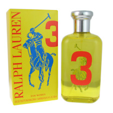 Women Polo Big Pony Yellow # 3 Ralph Lauren EDT  Spray 3.4 oz 100 ml New in box.