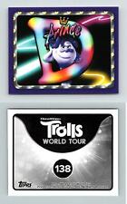 Trolls World Tour #138 Topps 2020 Sticker