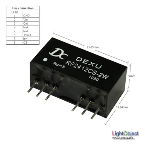 DC-DC Converter Isolated Power Supply In18V-36V Out 12V  - Image 1 of 1