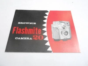 1950s/1960s CAMERA manual #1 - BROWNIE FLASHMITE 20 - Picture 1 of 1