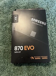 Samsung 870 Evo 4TB 2.5" SATA III Internal SSD (MZ-77E4T0B/AM) NEW/SEALED - Afbeelding 1 van 5