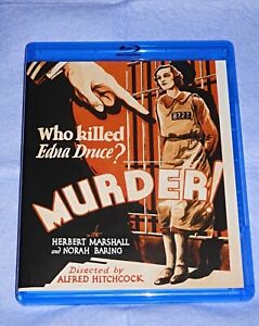 Murder! ..aka Who Killed Edna Druce? (Blu-ray ~ Kino Special Edition) Hitchcock