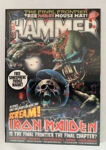 Iron Maiden Magazine Metal Hammer Hologram Cover The Final Frontier 2010 - Imagen 1 de 6
