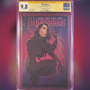 CUBIERTA VARIANTE LÁMINA SDCC WITCHBLADE #1 CGC 9.8 SS FIRMADA POR J SCOTT CAMPBELL - Imagen 1 de 1