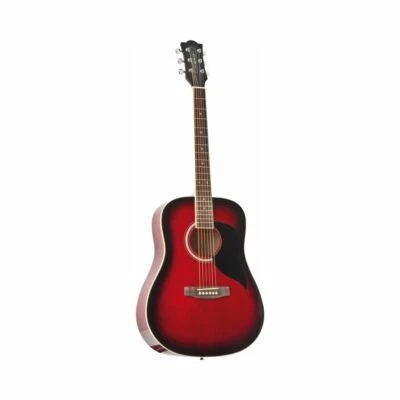 EKO RANGER 6 RED SUNBURST CHITARRA ACUSTICA 6 CORDE RED SUNBURST - Immagine 1 di 3