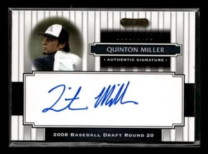 2008 Razor Signature Series #183 Quinton Miller #/1499 - Picture 1 of 2