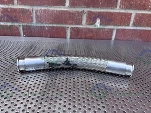 Harrington Stainless Steel Braided Hose 15" w/ 1 1/2" Sanitary Fitting - Picture 1 of 10