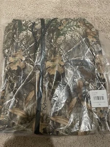Hurley  Realtree Hunting windbreaker  Adult  Edge Real Tree Camo Fleece Lined - Picture 1 of 3