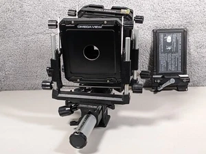 Omega View 45E 4X5 Large Format Film View Camera Body w/ Polaroid Film Holder - Picture 1 of 8
