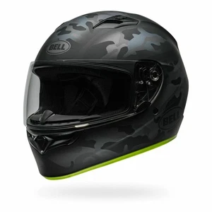 Bell Qualifier Stealth Matte Hi-Viz Camo Helmet size Medium - Picture 1 of 9