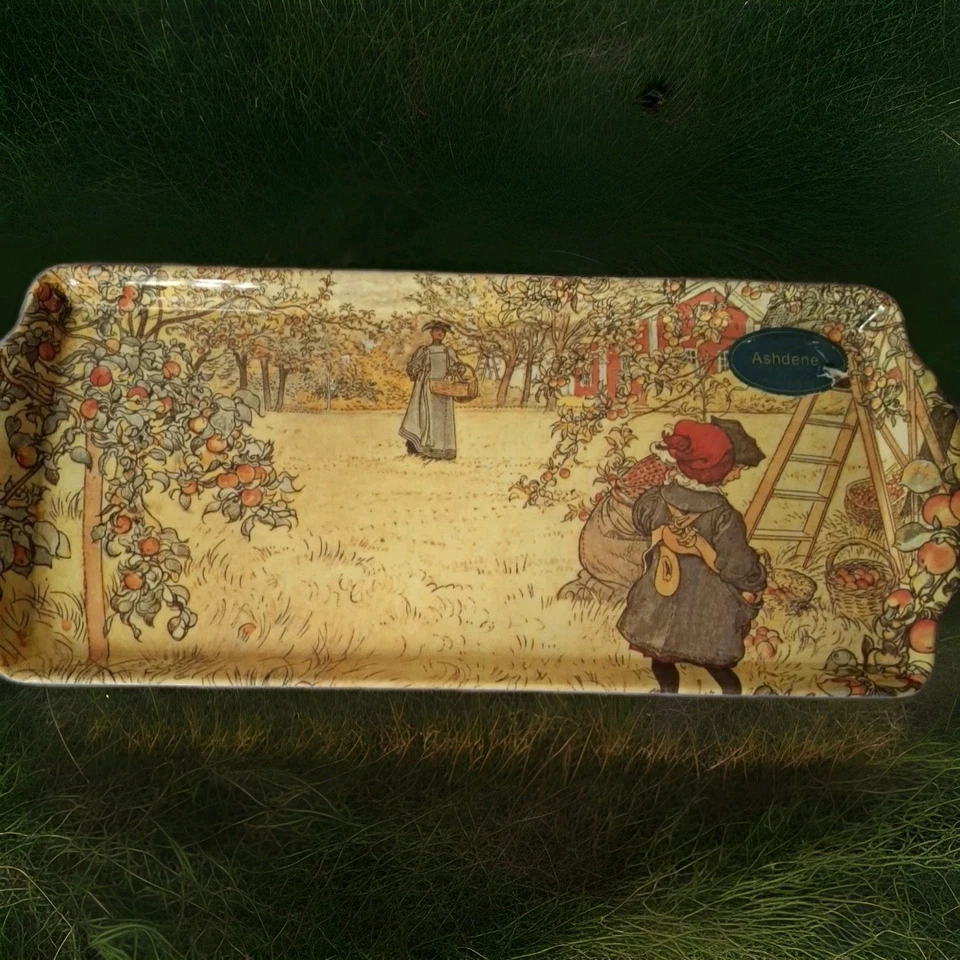 Bandeja para servir melamina Ashdene Of AUSTRALIA 15"x6.5" rectangular apta para alimentos melocotón Foto 1 de 4