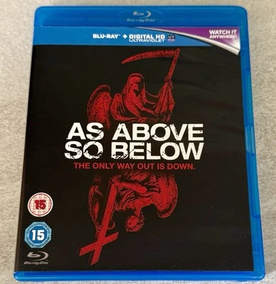 As Above So Below (the Only Way Is Down) Bluray (Region Free) Like New - Image 1 of 2