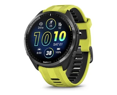 Garmin Forerunner 965 36mm Funda Titanio con Correa Silicona Amarilla/Sin Caja Foto 1 de 4