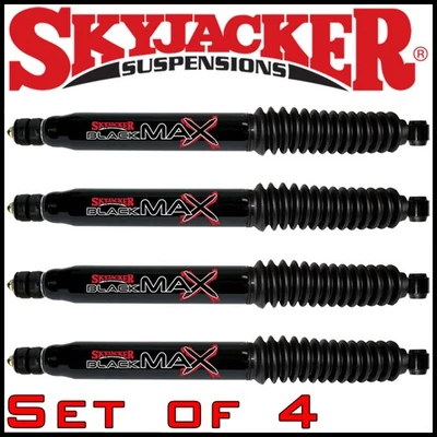 Amortiguadores delanteros y traseros Skyjacker MAX negros para Dodge Ram 2500 2014-2020 4x4 elevación de 2" Foto 1 de 4