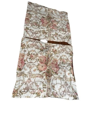 Vintage Ralph Lauren Guinevere Floral Pillow Euro Shams X2 - Image 1 of 4