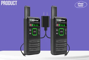 RT22pro Wireless Walkie Talkies for Adults - Long Range Two-Way Radios with Rech - Picture 1 of 7