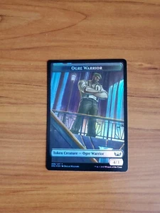 MTG Streets of New Capenna - Ogre Warrior / Citizen Double-sided Token FOIL - Picture 1 of 2