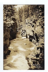 Foto postal de Rogue River Gorge RPPC Oregon Patterson #413 - Imagen 1 de 2